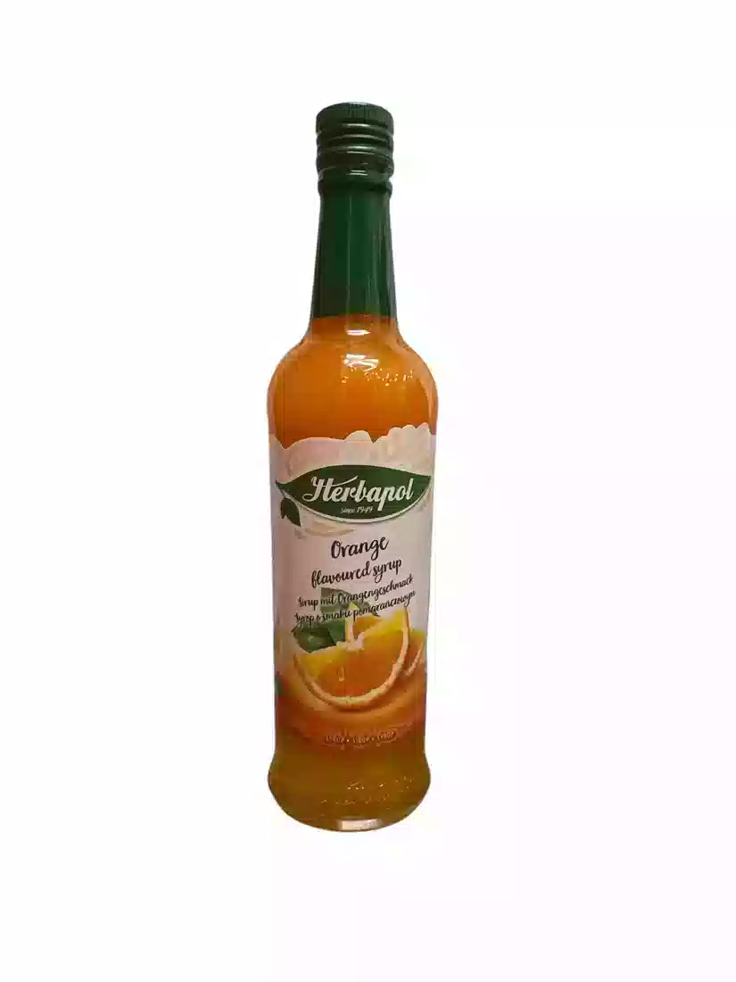 Herbapol Orange Flavored Syrup 420 ML